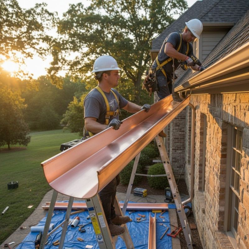Copper Roof Installation