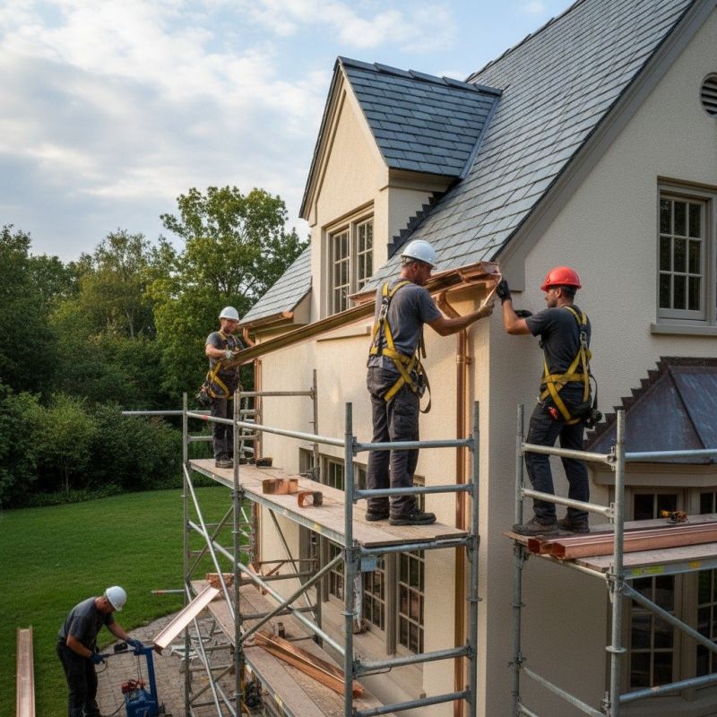 Local Copper Roof Installation pros at work